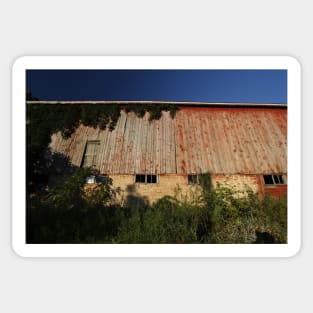 Historic Red Barn Sticker